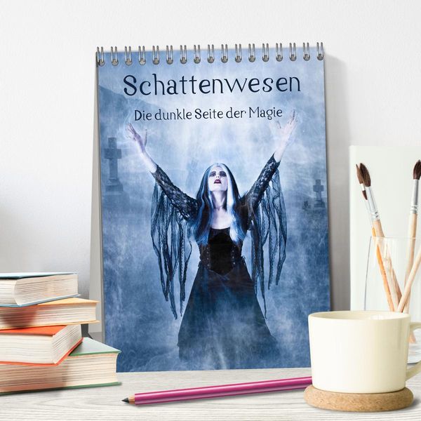 Produktbild: Schattenwesen - Die dunkle Seite der Magie (Tischkalender 2026 DIN A5 hoch), CALVENDO Monatskalender