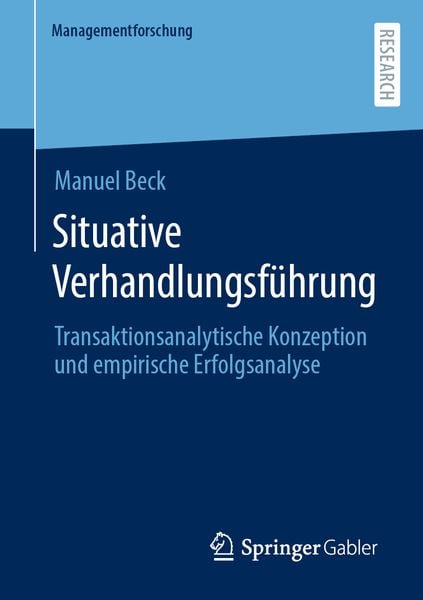 Produktbild: Situative Verhandlungsf&uuml;hrung