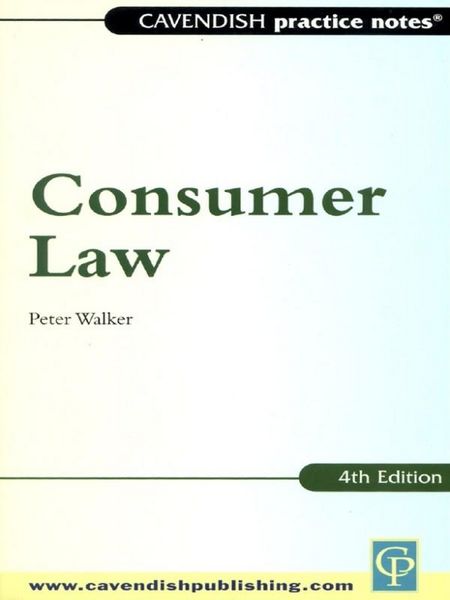 Produktbild: Practice Notes on Consumer Law