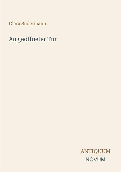 Produktbild: An ge&ouml;ffneter T&uuml;r