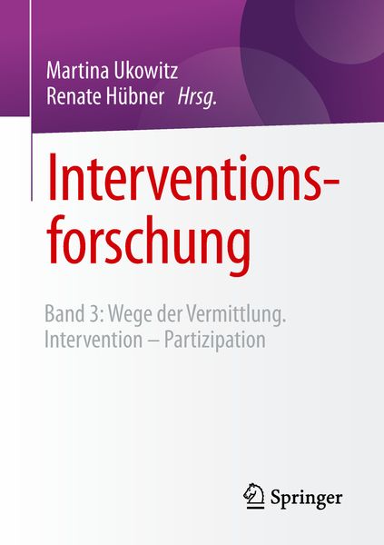 Produktbild: Interventionsforschung