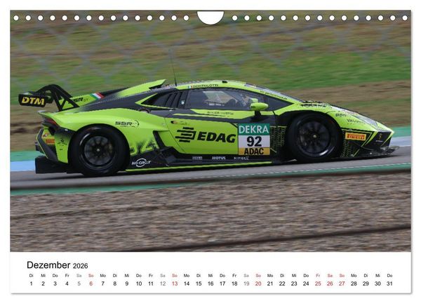 Produktbild: Deutsche Tourenwagen (Wandkalender 2026 DIN A4 quer), CALVENDO Monatskalender