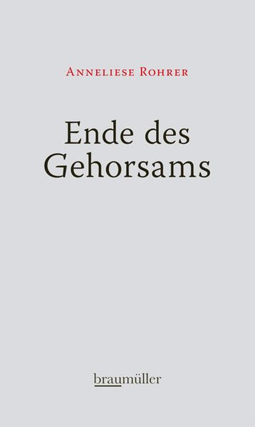 Produktbild: Ende des Gehorsams