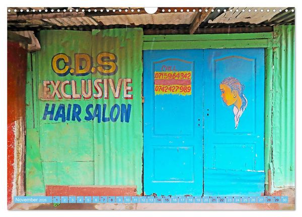 Produktbild: Barbershops in Afrika (Wandkalender 2026 DIN A3 quer), CALVENDO Monatskalender