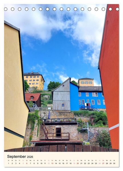 Produktbild: Rudolstadt - Ein Spaziergang (Tischkalender 2026 DIN A5 hoch), CALVENDO Monatskalender
