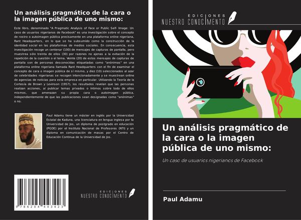 Produktbild: Un an&aacute;lisis pragm&aacute;tico de la cara o la imagen p&uacute;blica de uno mismo: