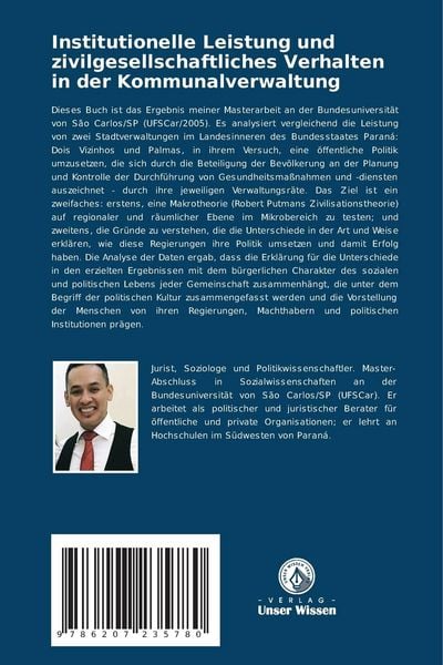 Produktbild: Institutionelle Leistung und zivilgesellschaftliches Verhalten in der Kommunalverwaltung
