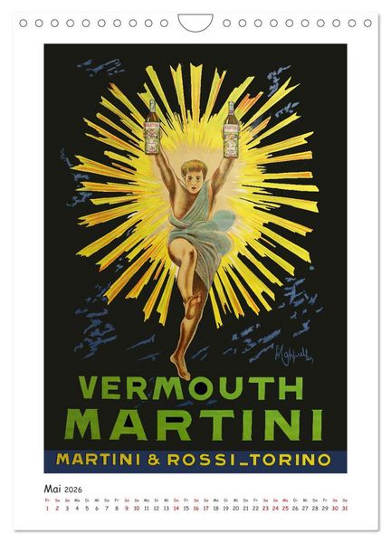 Produktbild: Leonetto Cappiello - Das goldene Zeitalter der Werbekunst (Wandkalender 2026 DIN A4 hoch), CALVENDO Monatskalender