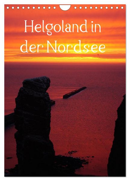 Produktbild: Helgoland in der Nordsee (Wandkalender 2026 DIN A4 hoch), CALVENDO Monatskalender