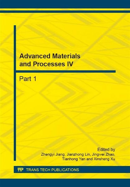 Produktbild: Advanced Materials and Processes IV