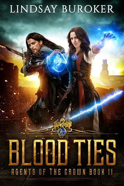 Produktbild: Blood Ties (Agents of the Crown, #2)