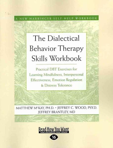 Produktbild: The Dialectical Behavior Therapy Skills Workbook