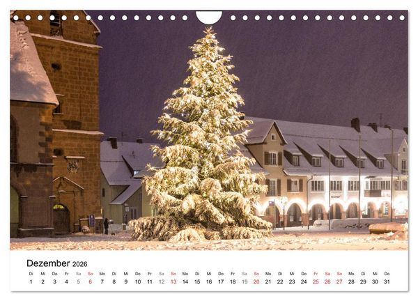 Produktbild: Freudenstadt im Schwarzwald ... ganz einfach sch&ouml;n (Wandkalender 2026 DIN A4 quer), CALVENDO Monatskalender
