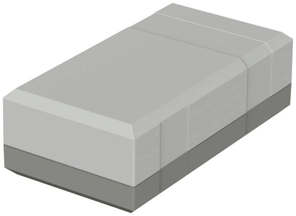 Produktbild: Bopla ELEGANT EG 1240 32124002 Elektronikgeh&auml;use 125 x 67 x 40 Polystyrol (EPS) Lichtgrau (RAL 7035) 1 St.