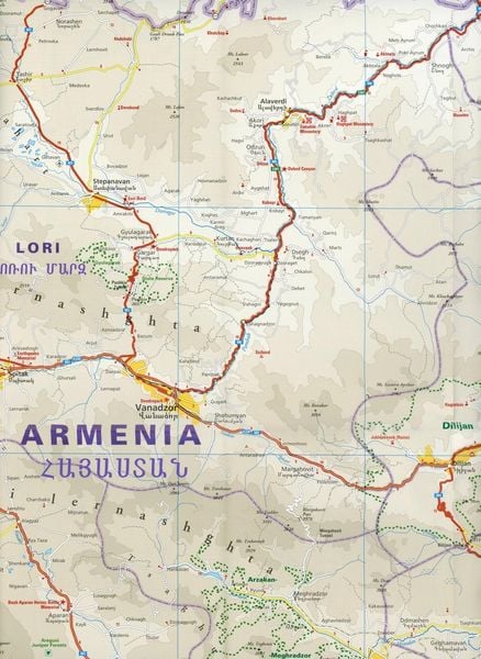 Produktbild: Reise Know-How Landkarte Armenien / Armenia (1:250.000)
