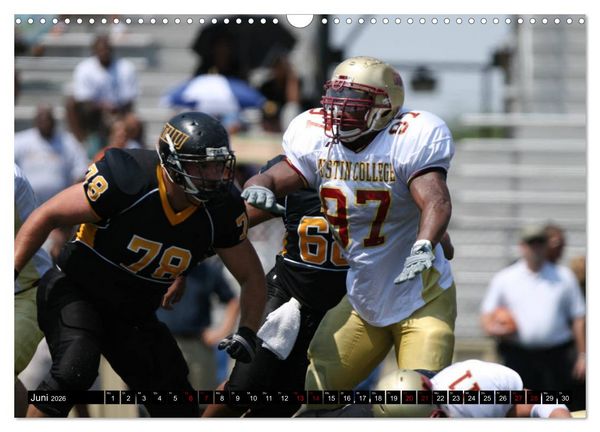Produktbild: American Football - Athleten (Wandkalender 2026 DIN A3 quer), CALVENDO Monatskalender