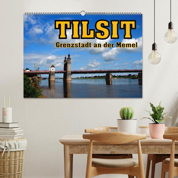 Produktbild: Tilsit - Grenzstadt an der Memel (Wandkalender 2026 DIN A2 quer), CALVENDO Monatskalender