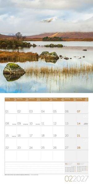 Produktbild: Atempause Kalender 2027 - 30x30 - Art12