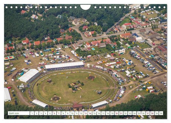 Produktbild: Der Fl&auml;ming aus der Vogelperspektive (Wandkalender 2026 DIN A4 quer), CALVENDO Monatskalender