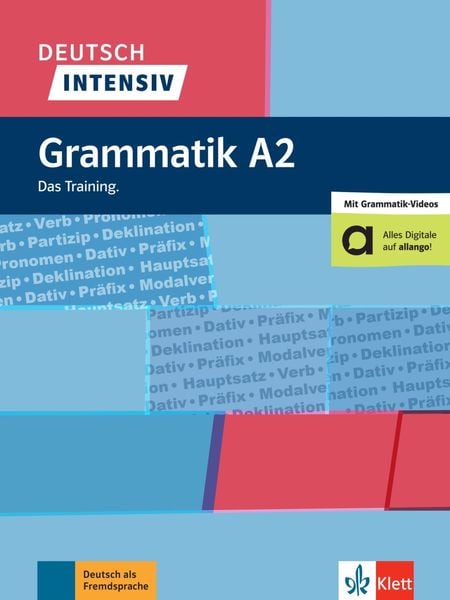 Deutsch intensiv Grammatik A2. Buch + online