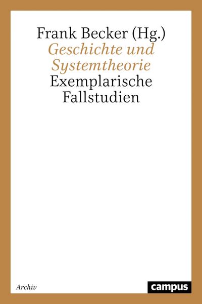 Produktbild: Geschichte und Systemtheorie