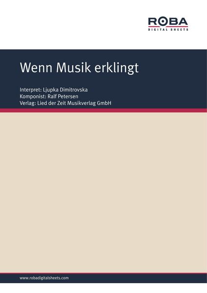 Produktbild: Wenn Musik erklingt