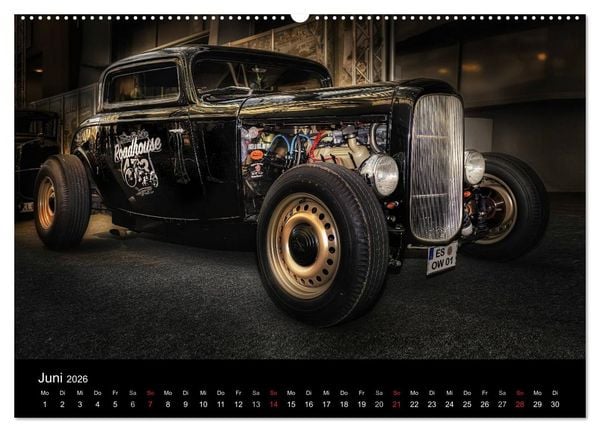 Produktbild: Custom Cars - Autos die begeistern (hochwertiger Premium Wandkalender 2026 DIN A2 quer), Kunstdruck in Hochglanz