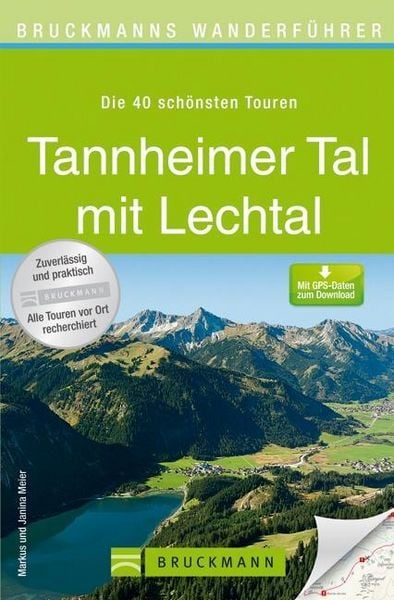 Produktbild: Meier, M: Bruckmanns Wanderf&uuml;hrer Tannheimer Tal mit Lechtal