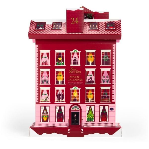 Produktbild: ETS - Tee Adventskalender "Christmas Cottage", BIO, 24 Pyramidenbeutel