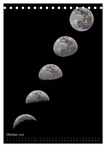 Produktbild: Sch&ouml;nheit des Universums (Tischkalender 2026 DIN A5 hoch), CALVENDO Monatskalender
