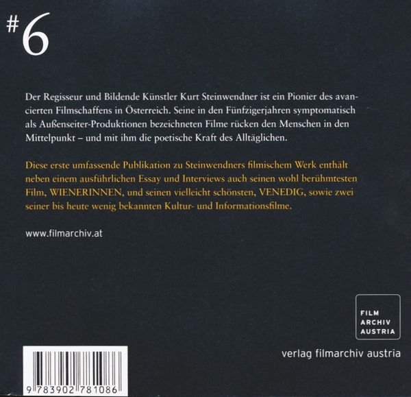 Produktbild: Kurt Steinwendner - Wienerinnen - Taschenkino Nr.6 (+ Buch)
