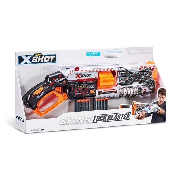 Produktbild: XSHOT - Skins Lock Blaster mit Darts