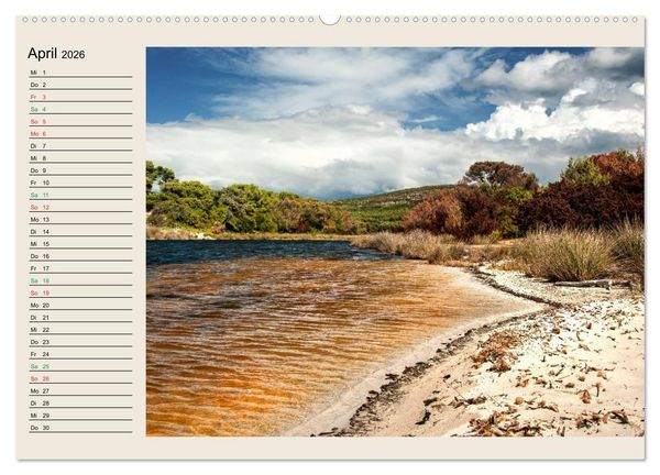 Produktbild: Korsika 2026 (hochwertiger Premium Wandkalender 2026 DIN A2 quer), Kunstdruck in Hochglanz
