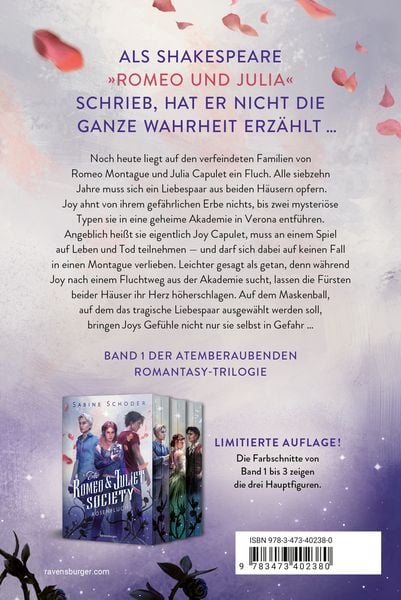 The Romeo & Juliet Society, Band 1 - Rosenfluch