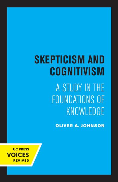 Produktbild: Skepticism and Cognitivism