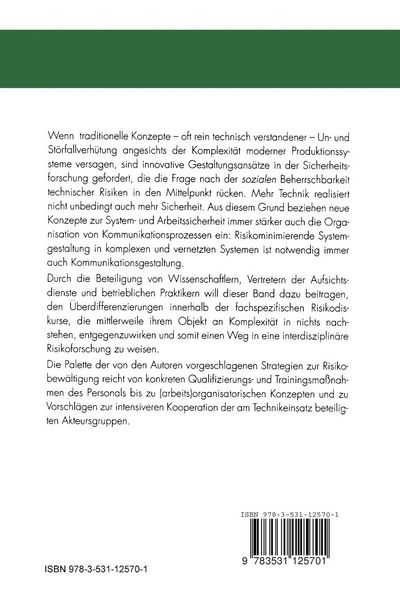 Produktbild: Arbeits- und Funktionssicherheit vernetzter Systeme