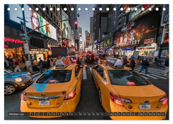 Produktbild: Fernweh New York City (Tischkalender 2026 DIN A5 quer), CALVENDO Monatskalender