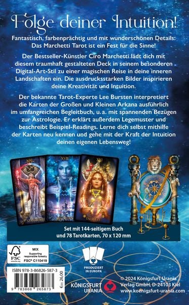 Produktbild: Marchetti Tarot - Folge deiner Intuition!