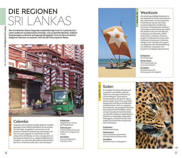 Produktbild: Vis-&agrave;-Vis Reisef&uuml;hrer Sri Lanka