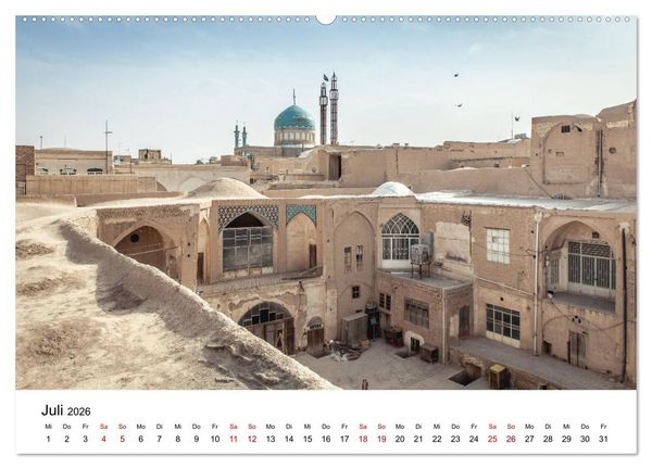 Produktbild: Rundreise Iran (Wandkalender 2026 DIN A2 quer), CALVENDO Monatskalender