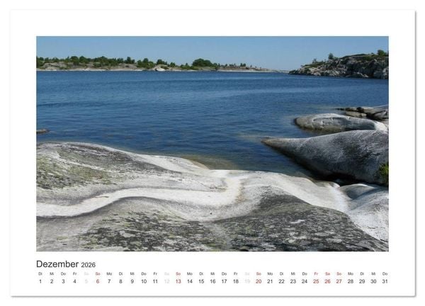 Produktbild: Stockholmer Sch&auml;rengarten (Wandkalender 2026 DIN A4 quer), CALVENDO Monatskalender
