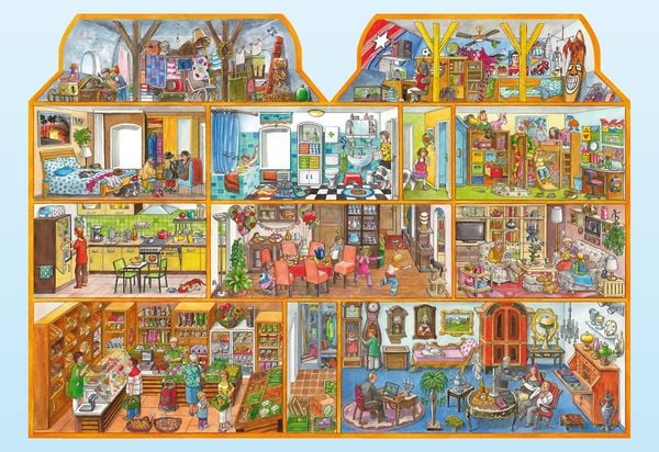 Produktbild: Mein Haus Wimmelbuch