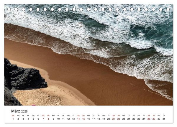 Produktbild: &Uuml;ber den Wolken - Spektakul&auml;re Luftaufnahmen (Tischkalender 2026 DIN A5 quer), CALVENDO Monatskalender