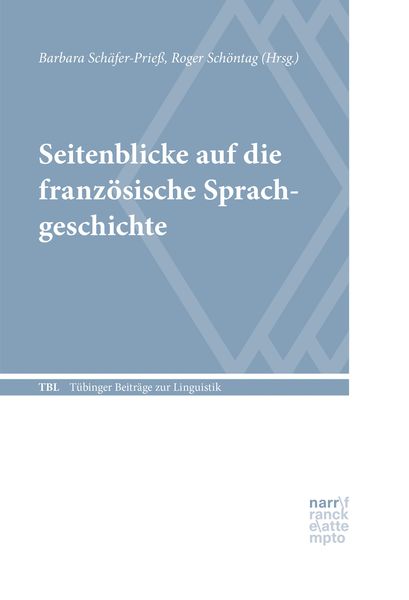 Produktbild: Seitenblicke auf die französische Sprachgeschichte