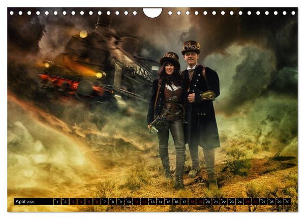 Produktbild: Steampunks (Wandkalender 2026 DIN A4 quer), CALVENDO Monatskalender