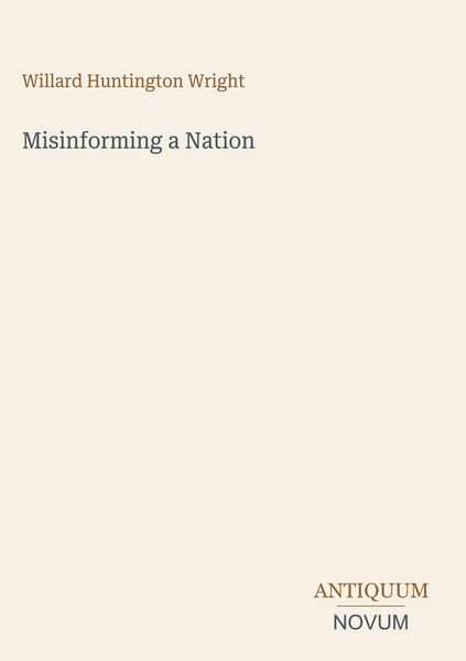 Produktbild: Misinforming a Nation