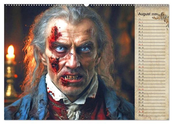 Produktbild: Viktorianische Schrecken (Wandkalender 2026 DIN A2 quer), CALVENDO Monatskalender
