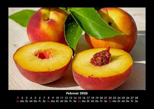 Produktbild: Obstkalender 2026 Fotokalender DIN A3