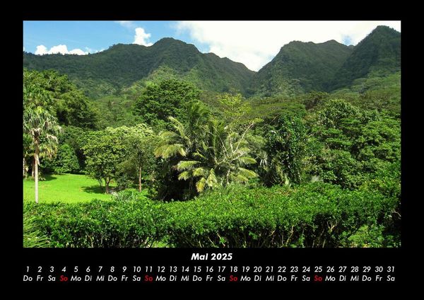 Produktbild: Landschaftskalender 2025 Fotokalender DIN A3