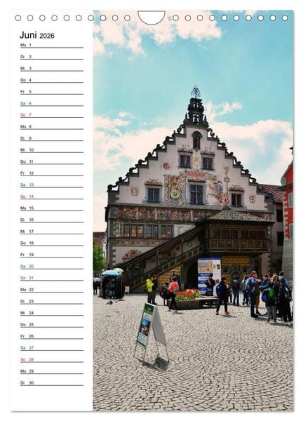 Produktbild: Lindau - Inselstadt am Bodensee (Wandkalender 2026 DIN A4 hoch), CALVENDO Monatskalender